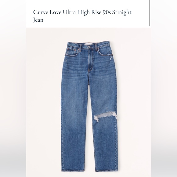 90’s straight Ultra High Rise - Picture 1 of 7